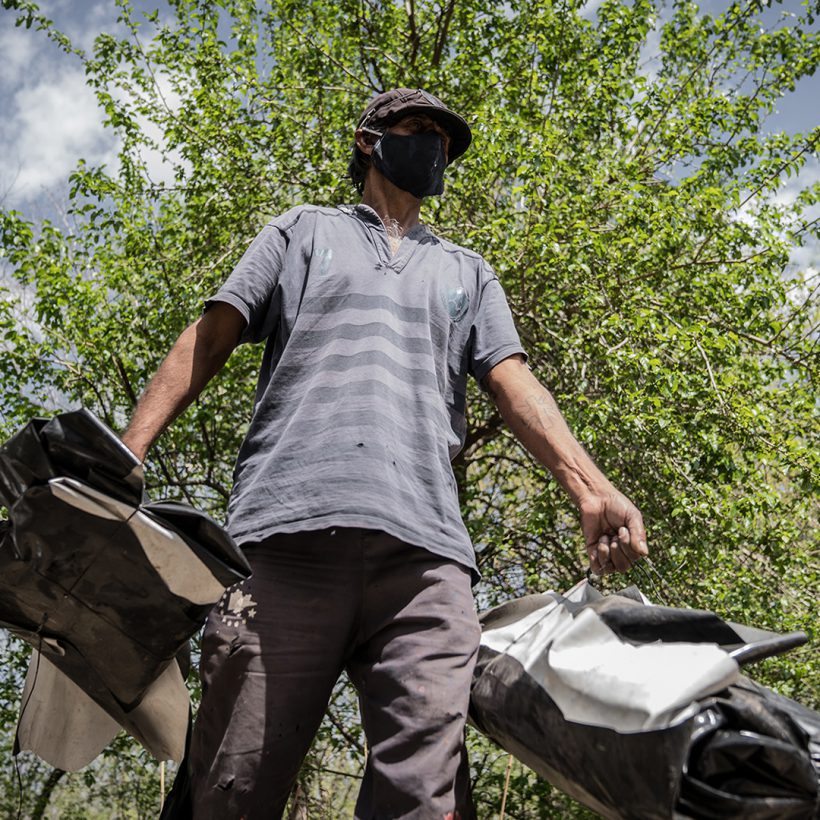 Encontró un nuevo uso a los silos bolsa, invirtió US$ 200 y busca inversores para crecer desde una localidad bonaerense